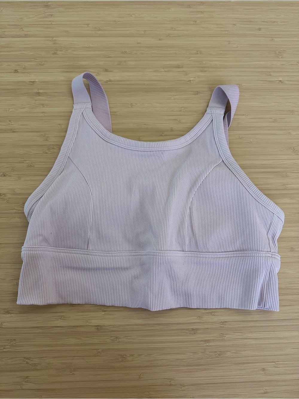Aerie Ribbed High Neck Sports Bra